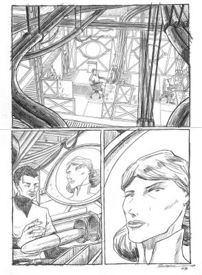 Pontarolo Frédéric | Planche Originale 6 de 1984 par Frédéric Pontarolo | Galerie Napoléon