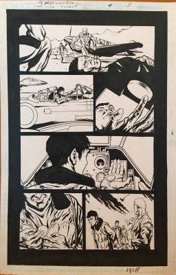 The War That Time Forgot #4, pg. 5 Al Barrionuevo & Jimmy Palmiotti – Original Art | PaperFilms