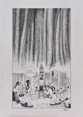 Baptiste Delengaigne | Trop tard | La Galerie de la Bande Dessinée