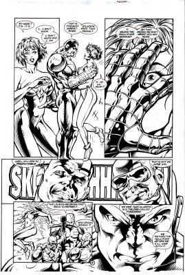 Klebs Junior | Codename: Firearm #4 P 8 (Superhero Gal Killed By the Blood Brothers!) 1995 | Romitaman