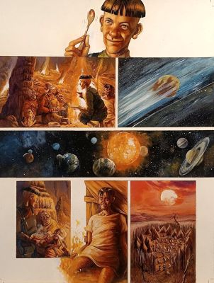 Civiello Emmanuel | Planche originale 36 de Rayons pour Sidar Tome 2 | Galerie Napoléon