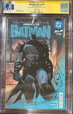 Nick Dragotta | *Cgc* Issue Absolute Batman #1 Page Cgc 9.8 | Felix Comic Art