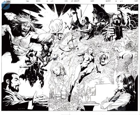 Ryan Sook | Batman Issue 8 Page 10-11 | Felix Comic Art
