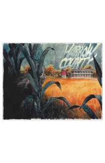 Tyler Crook - Harrow County: Issue 16 Page 01 Double Title Page Original Art