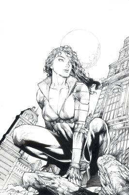 Ed Benes | Absolute Catwoman Issue 01 Page Variant Cover | ComiConArt