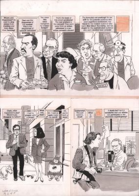 Angelo Torres | Mad About Superheroes #1 P.2 - ’Lotus And Cluck’ Story - 2002 | Anthony’s Comic Book Art