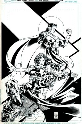 Drew Johnson | The Hero Code #1 Cover (Nice Detail!) | Romitaman