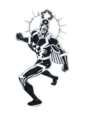 Pat Olliffe | Black Bolt | Catskill Comics