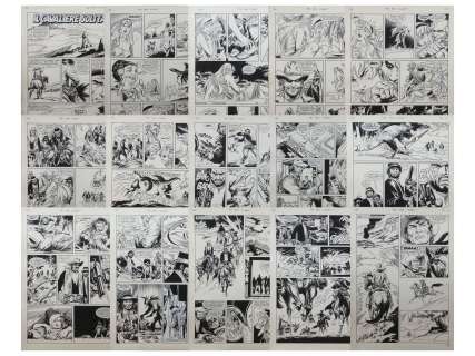 Joe Kubert and Claudio Nizzi. Tex Original Art. | Weiss Auctions