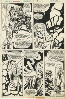 Herb Trimpe | Marvel Two in One Issue 9 Page 18 | Albert Moy