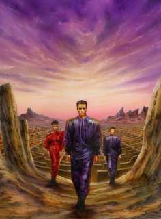 Luis Royo | THE MAZE IN THE MIRROR | Laberinto Gris