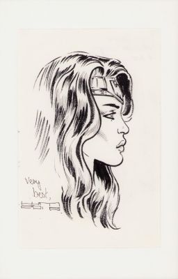 Liam Sharp | Wonder Woman Pencil Art Commission - Signed | Anthony’s Comic Book Art