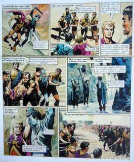 EL IMPERIO DE TRIGAN - DON LAWRENCE - ARTE ORIGINAL