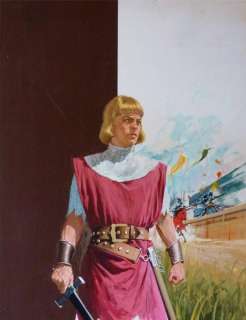 Thos, Yves - Couverture originale issue de la série ’15 Histoires’ - Richard Coeur de Lion - [années 60] | Catawiki