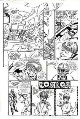 Al Vey, George Perez | Ultraforce #1 P 10 (Contrary, Pixx, & Ghoul!) 1994 | Romitaman