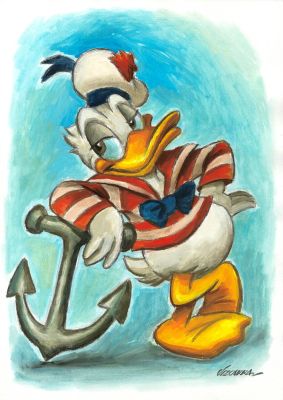 Donald Duck is quite a seducer | Corner4art