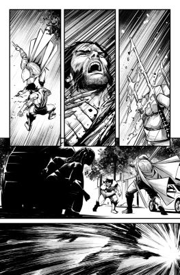 Julius Ohta | Wolverine Issue 23 Page 06 | ComiConArt