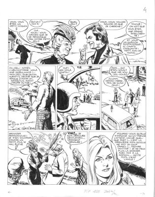 Marcello Rafael Carlo | Planche originale 4 AMICALEMENT VOTRE histoire courte - Tantine n’est pas si dingue - | Galerie Napoléon