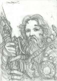 Juan Gimenez (Argentina, 1943) - “The Metabarons: Melmoth’s Plight” Issue #12, Preliminary Cover USA