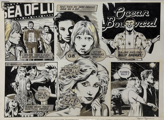 Brian Bolland | Bolland - Ad Art - Beautiful Girl | Panel Page Art