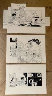 Munuera, Jose Luis - 3x Demi-planche originale - NÃ¤vis T1 - Houyo - (2004) | Catawiki