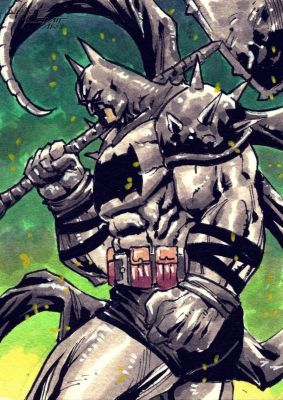 Jim Jimenez | Absolute Batman Sketch Card | Next Comic Art
