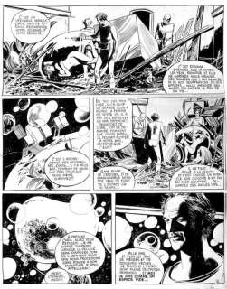 Gillon. Paul. (Né En 1926) | GILLON. Paul. Â«Les Naufragés du TempsÂ». Encre de Chine pour la planche | Tessier Sarrou