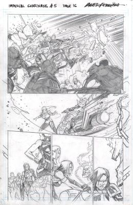 Marcelo Ferreira | Imperial Guardians Issue 05 Page 16 | ComiConArt