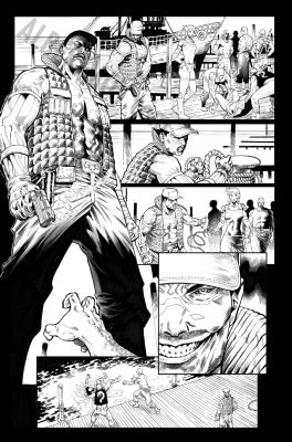 Esau And Isaac Escorza | Tmnt: the Last Ronin II Re-Evolution( Issue 5 Page 10 | Albert Moy