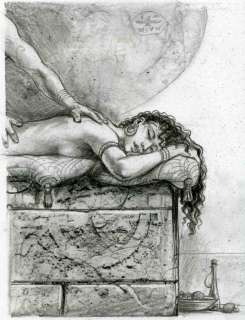 Bosschaert, Jan - Originele tekening - Hooglied van Salomo - Formaat: 40 x 29,7 cm. (A3) - (2004) | Catawiki