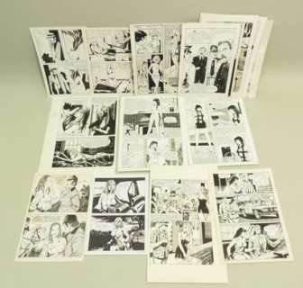 Lot de quinze planches originales (Encre de Chine) de… | misc / divers