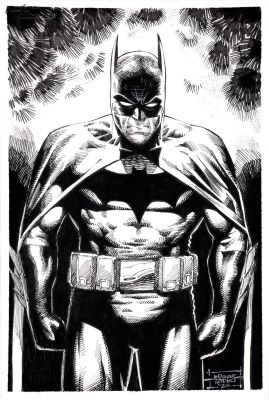 Edgar Tadeo | Batman Stare | Next Comic Art