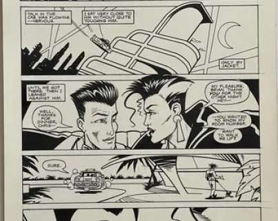 Pander Brothers | Grendel: Devil’s Legacy #5 / Pg. 25 - Original Page by the Pander Brothers | Pander Brothers