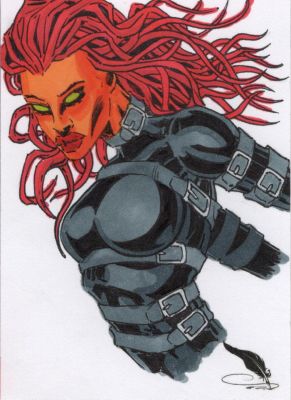 Rafael Maldonado Bad Hand | Tdart 2026 X-Men Sketch Card Drop #38 - Penance - Generation X | TDArt