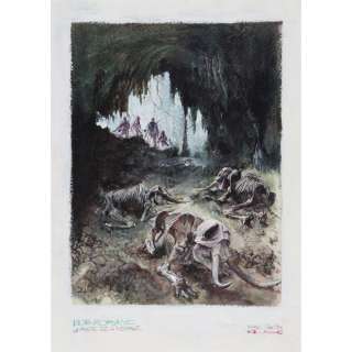 Follet René (1931 - 2020) | Bob Morane, La Piste de l’Ivoire, Hors texte n°2 planche 46. | Tajan