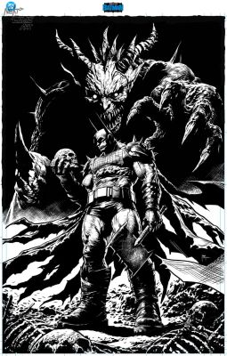 Mico Suayan - Absolute Batman #25 Issue 25 Page Cover