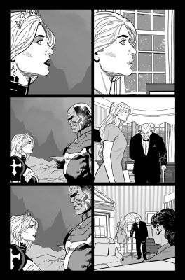 Daniel Sampere | Wonder Woman #32 Page 20 | Black Diamond