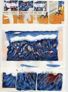 David Heatley - Kramer‘s Ergot 4 - Dream comic page 3 - COLOR