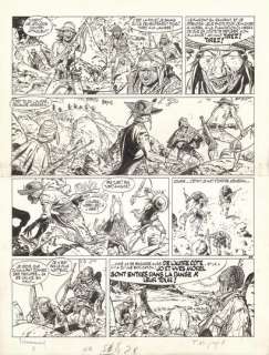 Hermann (Né En 1938) | Bernard Prince - La flamme verte du conquistador Encre... | Tessier Sarrou