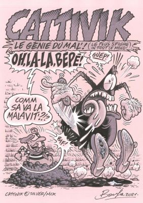Massimo Bonfatti - Cattivik – Studio inedito CK N.66