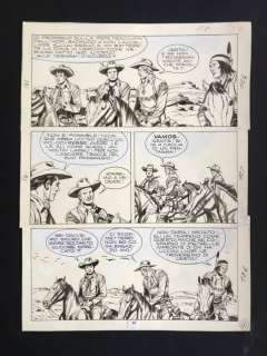 Tex #161 - G. Letteri - original page - Page volante - EO - (1974) | Catawiki