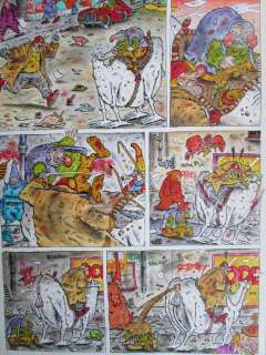 Schreurs, Eric - Originele pagina in kleur (p.6) - Klepzeiker Speciaal - Adrian Backfish (1989) | Catawiki