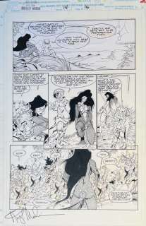 Angel Medina, Robert Almond | Angel Medina Warlock an the Infinity Watch | ComicArtFans Classifieds