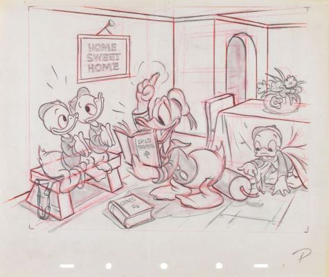 Hank Porter | Lot 622 - Donald’s Nephews (I nipoti di Paperino) | Finarte