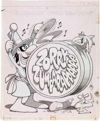 Benito Jacovitti | Lot 348 - Zorry Kid - Zorry Zumparappappa | Finarte
