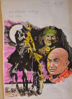 Bliz #4 - Mario Cubbino - original cover - Page volante - EO - (1981) | Catawiki