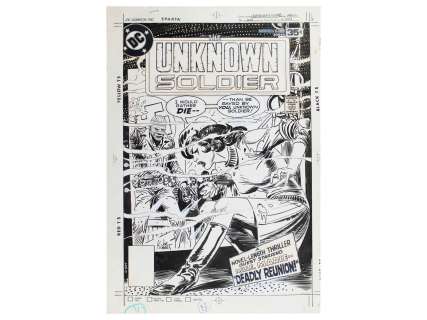 Joe Kubert Unknown Soldier #214 Cover Art | Weiss Auctions