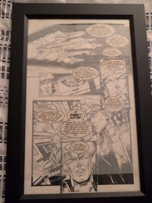 Battlestar Galactica #3 Page 2 Original Comic Art OA Hector Gomez 1/1 Starbuck | eBay US (Buy It Now)