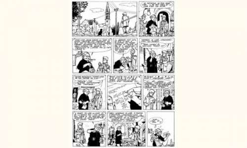 PLANCHES et DESSINS ORIGINAUX TILLIEUX. Â« Gil Jourdan Â» Encre de Chine | Tessier Sarrou