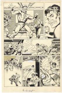 Ken Landgraf - Landgraf Fantastic Four Tryout Page (Signed)